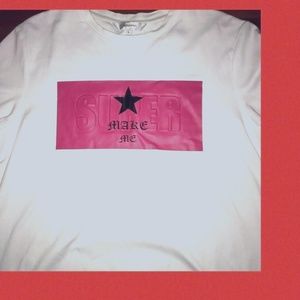 TRENDIANO "MAKE ME SUPER" MEN'S GRAPHIC TEE~LARGE